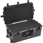 Pelican Air Case, 24-9/16inH x 12-5/16inW x 10-1/4inD, Black