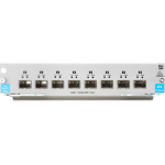 HPE 8 Ports 1G/10GbE SFP+ MACsec v3 zl2 - For Data Networking, Optical NetworkOptical FiberGigabit Ethernet, 10 Gigabit Ethernet - 10GBase-X - 10 Gbit/s - 8 x Expansion Slots - SFP+