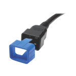 Eaton Tripp Lite Series PDU Plug Lock Connector C20 Power Cord to C19 Outlet Blue 100pk - Cable removal lock - blue