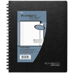 Cambridge Limited Business Notebook, 8 1/2in x 11in, 1 Subject, Legal Ruled, 96 Sheets, Black (06100)