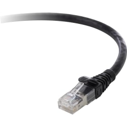 Belkin Cat.5e UTP Patch Cable - RJ-45 Male Network - RJ-45 Male Network - 20ft - Black