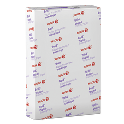 Xerox Bold Digital Printing Paper, Tabloid Extra Size (18in x 12in), 100 (U.S.) Brightness, 28 Lb Text (105 gsm), FSC Certified, Ream Of 500 Sheets