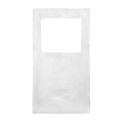 Hospeco Scensibles SecureFit360 Universal Receptacle Liner Bags, 1.75 Gallons, 12-1/2in x 23in, White, Pack Of 500 Bags