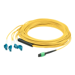 AddOn - Patch cable - LC single-mode (M) to MPO single-mode (F) - 10 m - fiber optic - 9 / 125 micron - OS1 - halogen-free - yellow