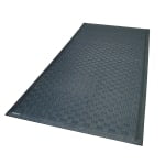 M+A Matting Cushion Station, 4ft x 12 3/16ft, Black