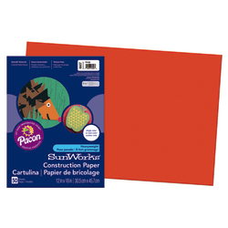 Prang Construction Paper, 12in x 18in, Assorted, Pack Of 50