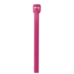 Partners Brand Color Cable Ties, 5.5in, Fluorescent Pink, Case Of 1,000