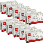 Office Depot Brand Paper Clips, Jumbo, Silver, Pack Of 10 Boxes, 100 Clips Per Box, 1,000 Total