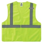 Ergodyne GloWear Breakaway Mesh Hi-Vis Type-R Class 2 Safety Vest, 3X, Lime