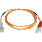 Tripp Lite 20M Duplex Multimode 62.5/125 Fiber Optic Patch Cable LC/SC 65ft 65ft 20 Meter - SC Male - LC Male - 65.62ft - Orange