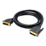 AddOn 5 Pack 6ft DVI-D Cable - DVI cable - dual link - DVI-D (M) to DVI-D (M) - 6 ft - black (pack of 5)