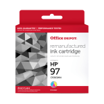 Office Depot Brand Remanufactured Tri-Color Ink Cartridge Replacement For HP 97