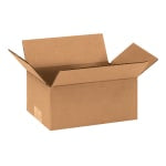 Partners Brand Corrugated Boxes, 9in x 6in x 4in, Kraft, Pack Of 25