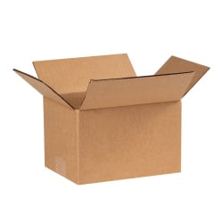 Partners Brand Corrugated Boxes, 8in x 6in x 5in, Kraft, Pack Of 25