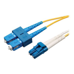 Tripp Lite 25M Duplex Singlemode 9/125 Fiber Optic Patch Cable LC/SC 82ft 82ft 25 Meter - LC - SC - 82ft