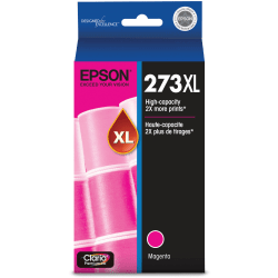 Epson T273XL Claria 320-S High-Yield Photo Magenta Ink Cartridge, T273XL320-S