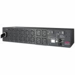 APC by Schneider Electric Rack PDU, Metered, 2U, 30A, 208V, (12) C13s & (4) C19 - Metered - NEMA L6-30P - 12 x IEC 60320 C13, 4 x IEC 60320 C19 - 200 V, 208 V, 230 V - 12 ft Cord Length - 2U - Rack-mountable