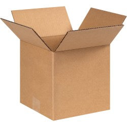 Partners Brand W5c Weather-Resistant Corrugated Boxes, 8in x 8in x 8in, Kraft, Pack Of 25 Boxes