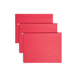 Smead Hanging File Folders, Letter Size, Red, Box Of 25 Folders