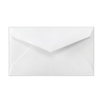 LUX Mini Envelopes, 2 1/8in x 3 5/8in, Gummed Seal, Bright White, Pack Of 250