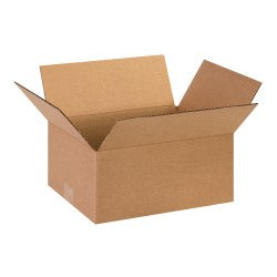 Partners Brand Corrugated Boxes, 13in x 10in x 6in, Kraft, Pack Of 25