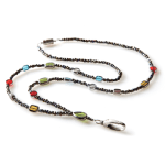 ID Avenue Fashion Beaded Lanyard, 19in, Multicolor