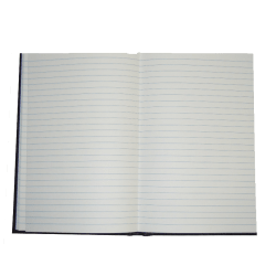 TOPS Casebound Record Book, 8in x 10 1/2in, Black, Book Of 192 Pages