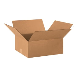 Partners Brand Corrugated Boxes, 20in x 18in x 8in, Kraft, Pack Of 25