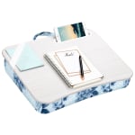 LapGear Designer Lap Desk, 17-3/4in x 13-3/4in x 2-3/4in, Blue Blossom