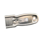 Impact Safety Scraper With Razor Blade, Silver