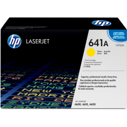 HP 641A Yellow Toner Cartridge, C9722A