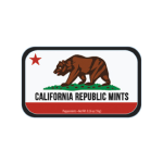 AmuseMints Destination Mint Candy, California Republic Bear, 0.56 Oz, Pack Of 24