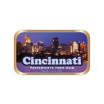 AmuseMints Destination Mint Candy, Cincinnati Skyline, 0.56 Oz, Pack Of 24