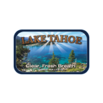 AmuseMints Destination Mint Candy, Lake Tahoe Clear, 0.56 Oz, Pack Of 24