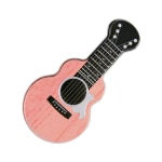 AmuseMints Sugar-Free Mints, Acoustic Guitar Tin, Pink, Pack Of 24