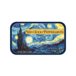 AmuseMints Sugar-Free Mints, Van Gogh Starry Night, 0.56 Oz, Pack Of 24