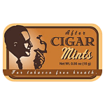 AmuseMints Sugar-Free Mints, Cigar, 0.56 Oz, Pack Of 24