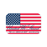 AmuseMints Sugar-Free Mints, USA Flag, 0.56 Oz, Pack Of 24