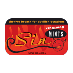 AmuseMints Sugar-Free Mints, Sin, 0.56 Oz, Pack Of 24