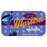 AmuseMints Sugar-Free Mints, Martini Mints, 0.56 Oz, Pack Of 24