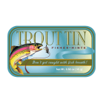 AmuseMints Sugar-Free Mints, Trout, 0.56 Oz, Pack Of 24