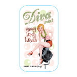 AmuseMints Sugar-Free Mints, Diva Sassy, 0.56 Oz, Pack Of 24