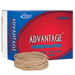 Alliance Rubber Advantage Rubber Bands, Size 33, 3 1/2in x 1/8in, Natural, Box Of 150