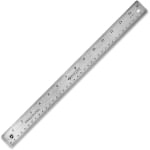 Westcott Stainless Steel Ruler, 15in/38cm