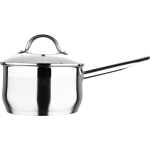 Bergner 3.5-Quart Stainless Steel Non-Stick Saucepan, Silver