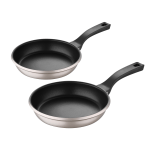 Bergner 2-Piece Fry Pan Set, Champagne