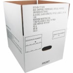 SKILCRAFT Storage Boxes, 14 3/4in x 12in x 9 1/2in, 40% Recycled, Case Of 25