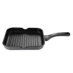 Bergner Aluminum Grill Pan, 11in, Retro Gray