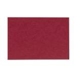 LUX Flat Cards, A9, 5 1/2in x 8 1/2in, Garnet Red, Pack Of 50