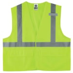 Ergodyne GloWear Safety Vest, 8225HL, Type R Class 2, Large/X-Large, Lime